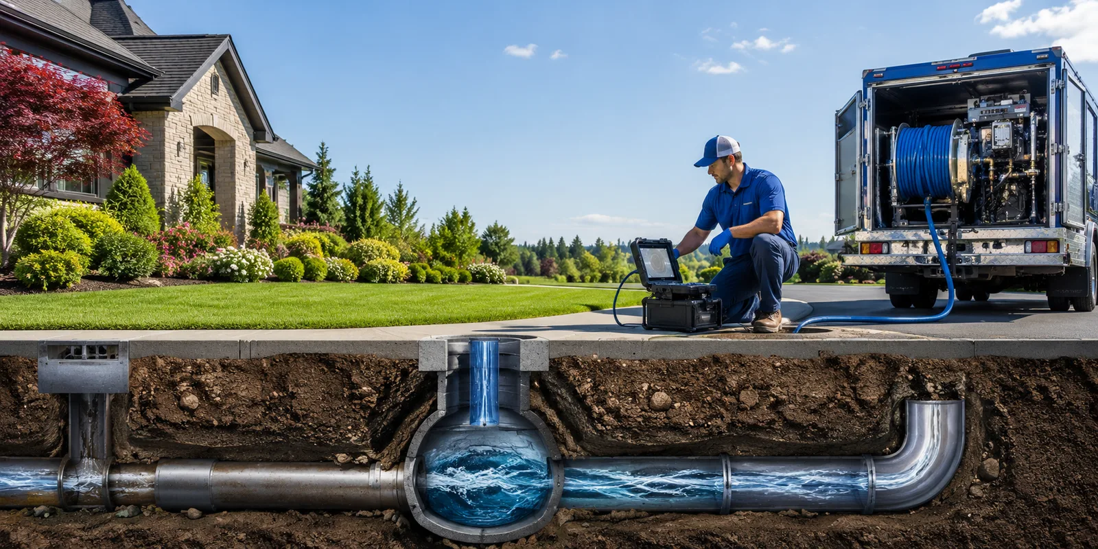 Drainage restoration information for Falls City, TX